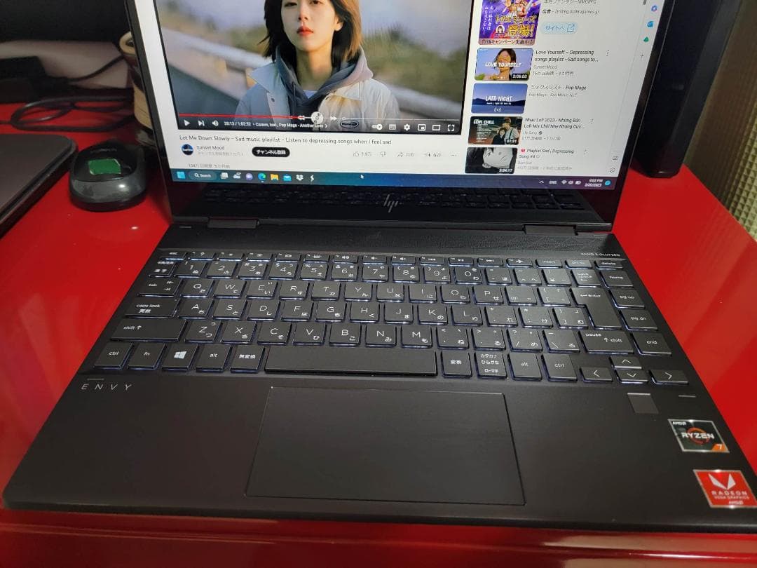 その他ノートPC本体 HP ENVY x360  Ryzen 7 /SSD512GB/RAM16GB