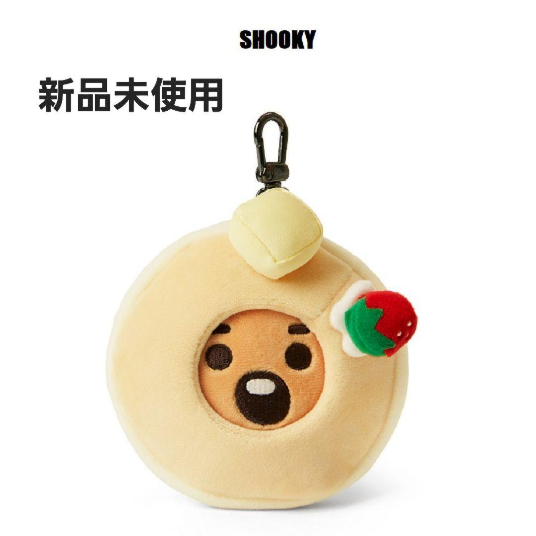 BT21　マスコット　ぬいぐるみ　スイーツ　パンケーキ　SHOOKY