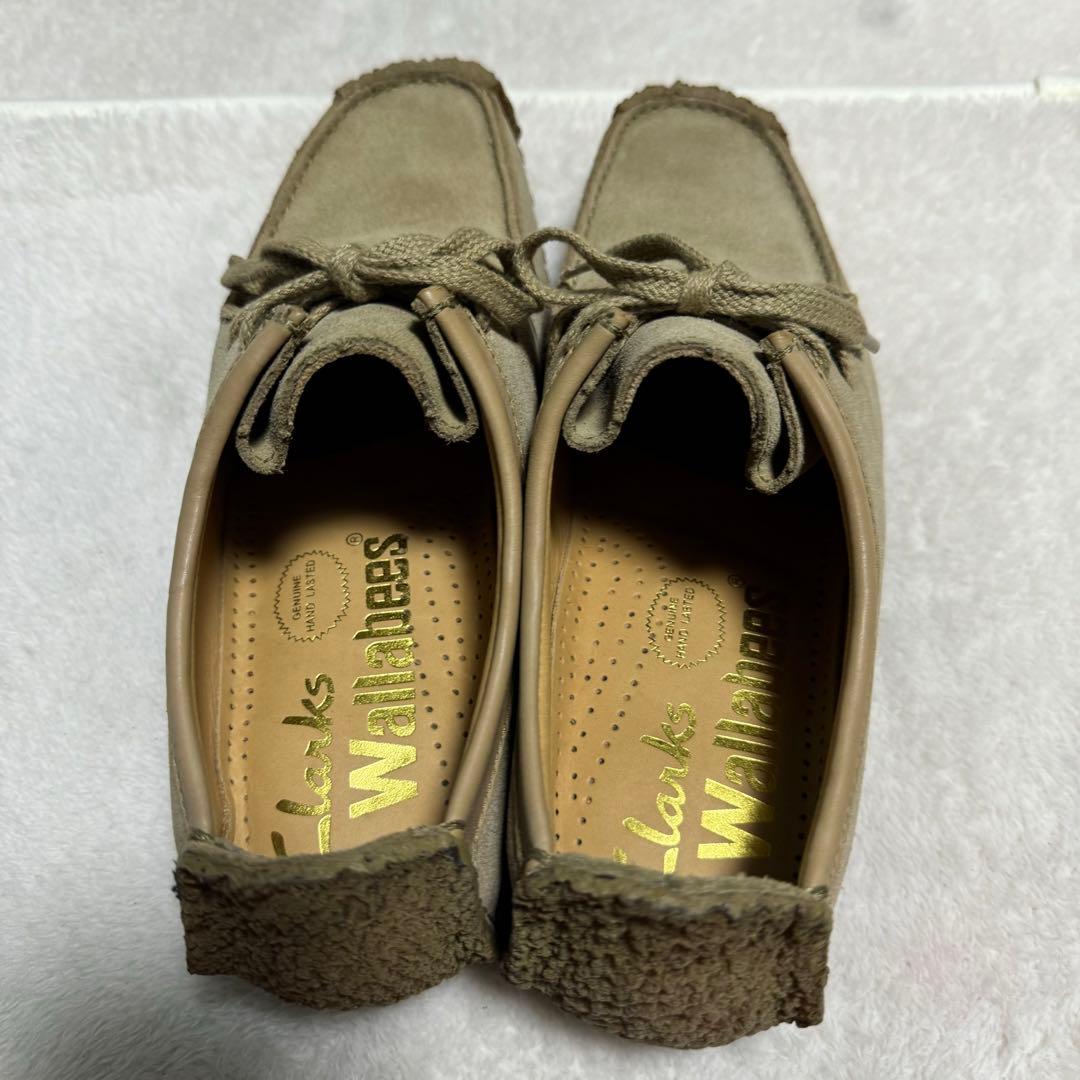 【clarks】美品✨ Natalie ナタリー　UK7M ベージュ　スウェード