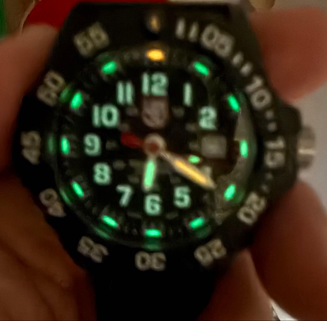 正規品！Luminox 3501 REDHAND 腕時計