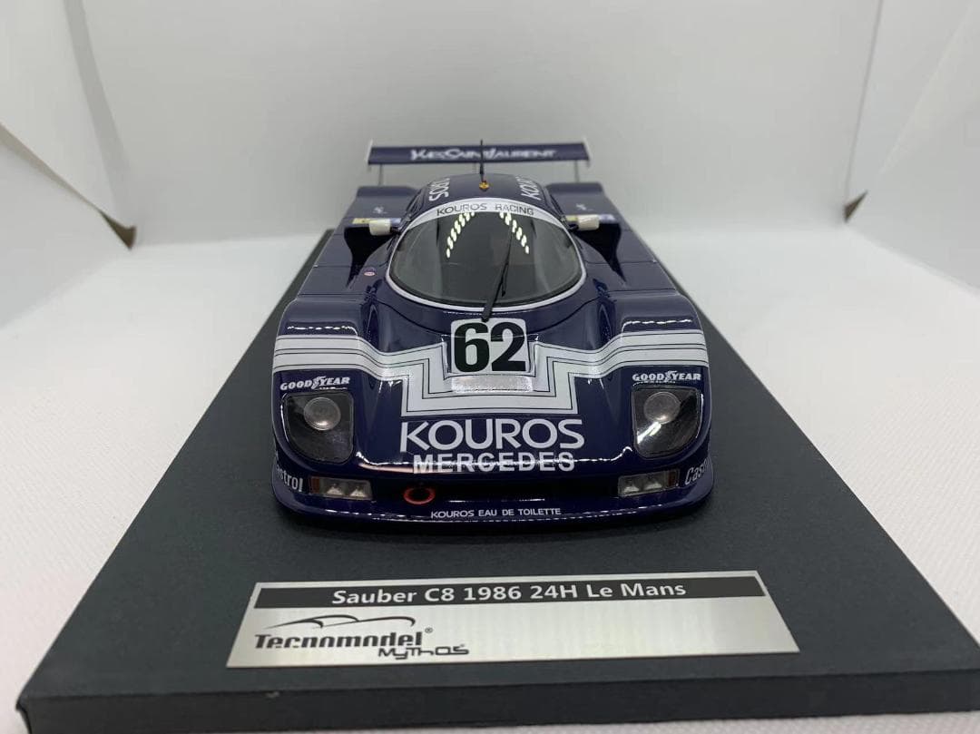 ミニカー 604-006 Tecnomodel 1/18 Sauber C8 1986