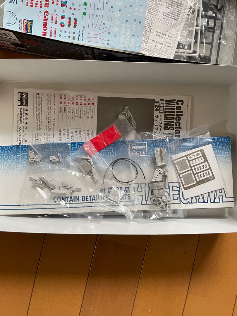 【値下げしました】ハセガワ　ウィリアムズFW14”スーパーディテール”新品