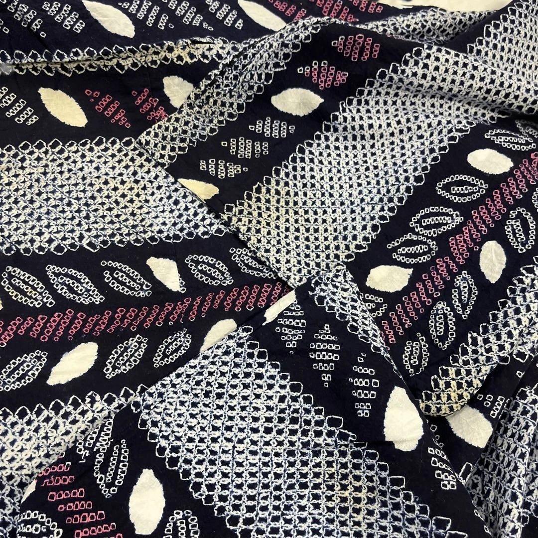 8 1 絞り浴衣 リメイク用