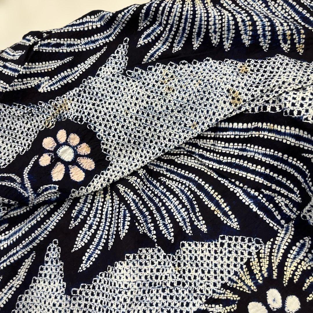 8 1 絞り浴衣 リメイク用