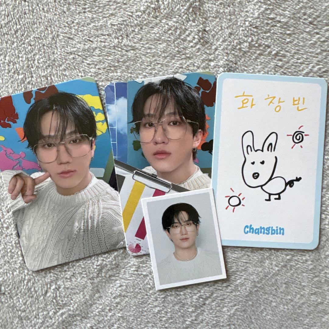 最終値下げ✨️StrayKids チャンビン Dwaekki トレカ&ぬいぐるみ