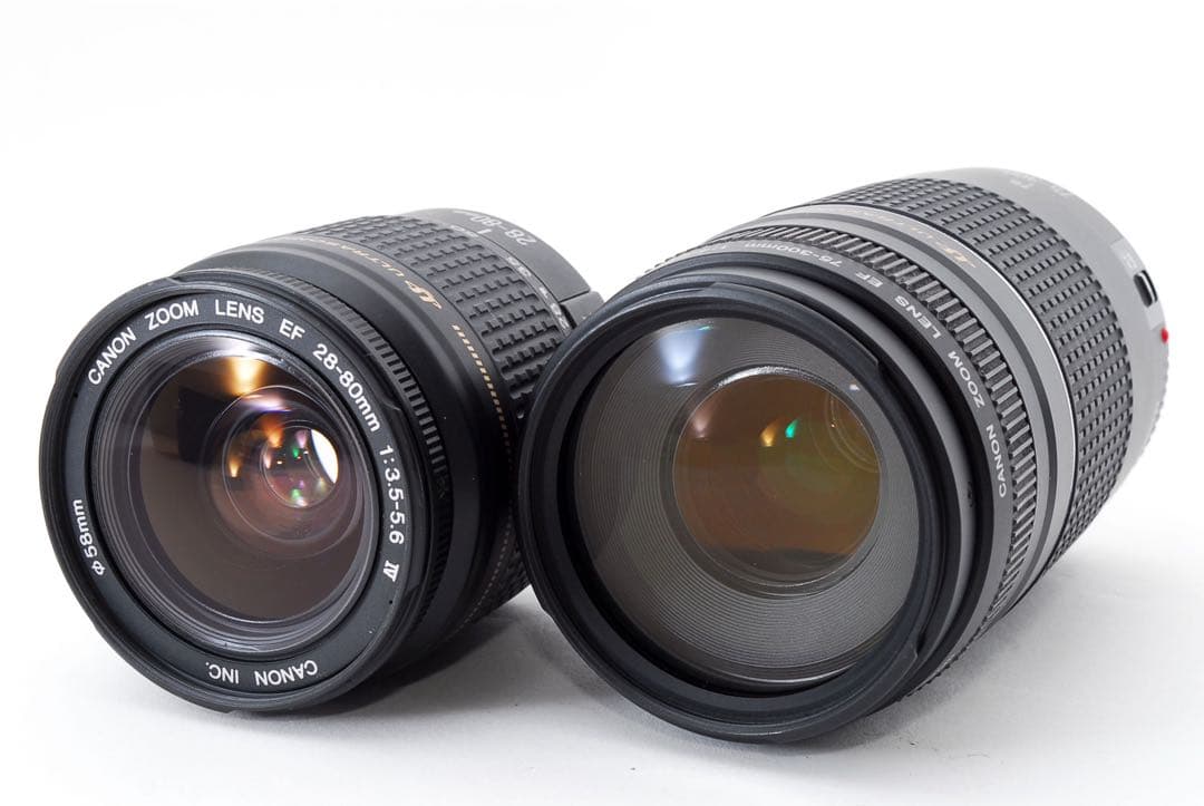 デジタル一眼レフカメラCanon kiss x7i標準&望遠ダブルレンズセット