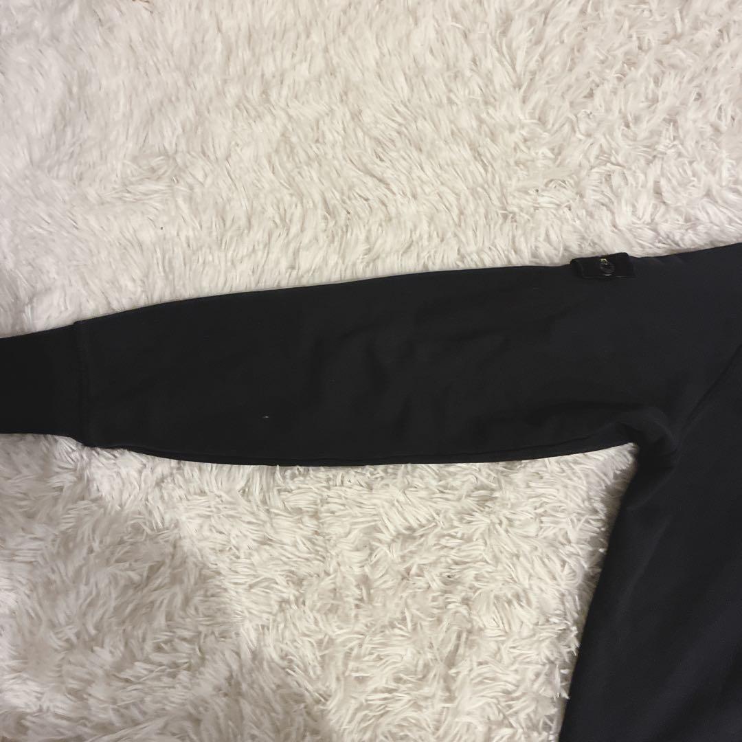 STONE  フルジップ パーカー 黒 L