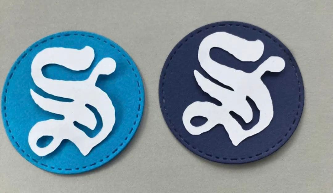 チームロゴ　色紙デコ　野球　ソフト　部活色紙素材