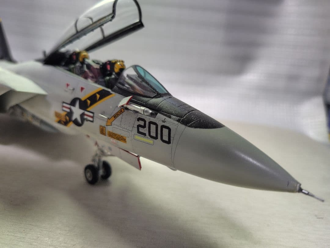 タミヤF-14 Ａ1/48トムキャッVF−84 ジョリーロジャース