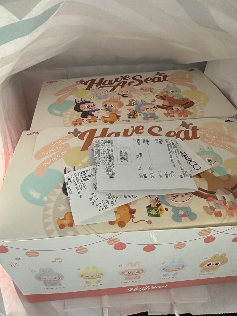 LABUBU THE MONSTERS Have A Seat 2 セット