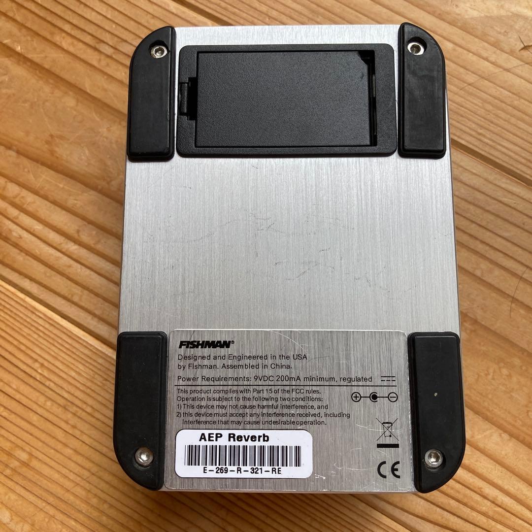 ソロ、フィンガースタイルに抜群にフィット　FISHMAN AFX-REVERB