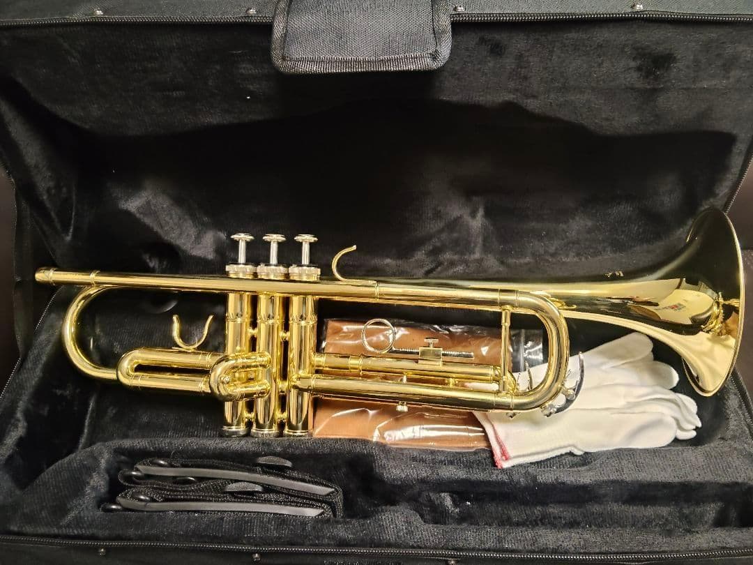 あさみん　トランペット　金　蓝鲸乐器　未使用品
