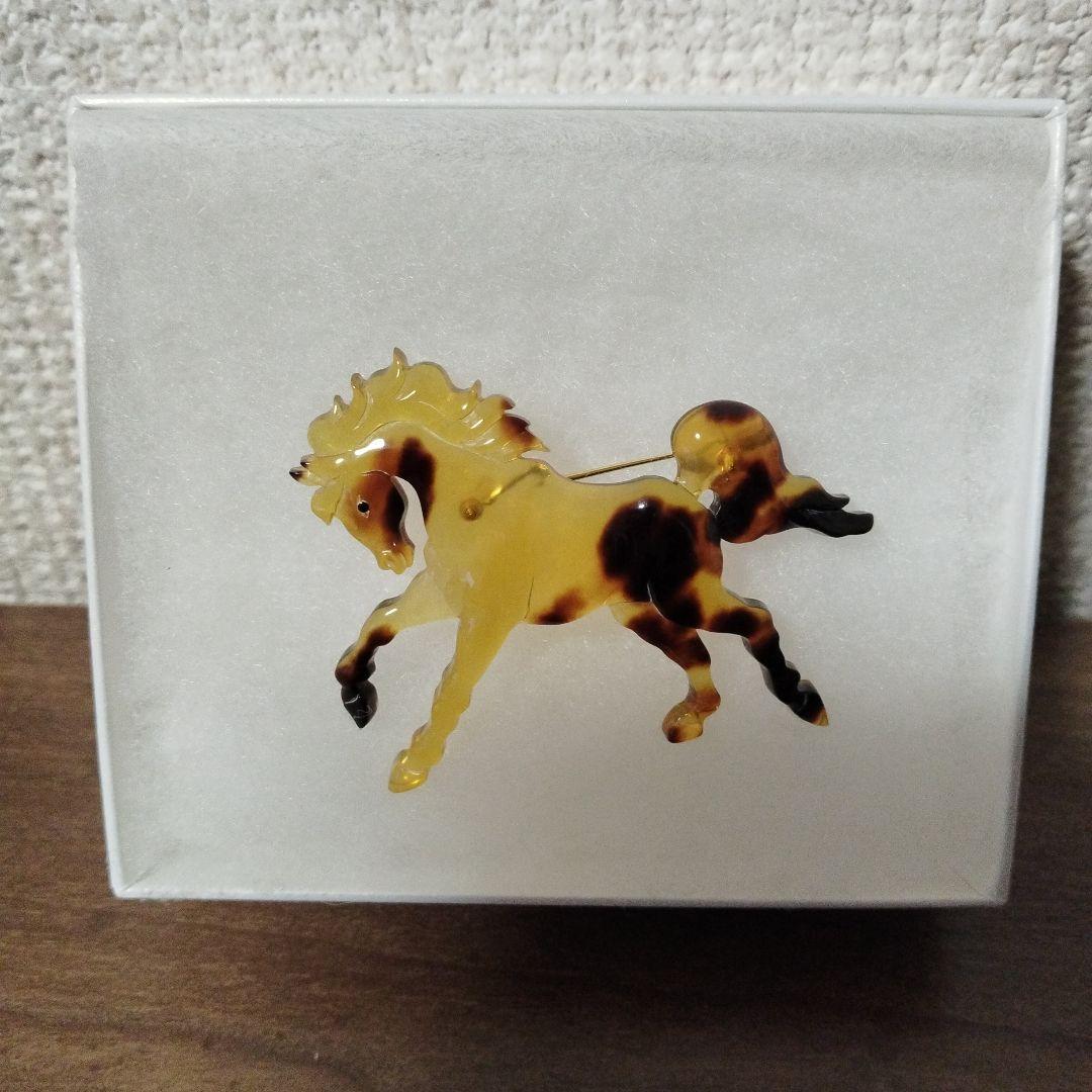 べっ甲のブローチです！