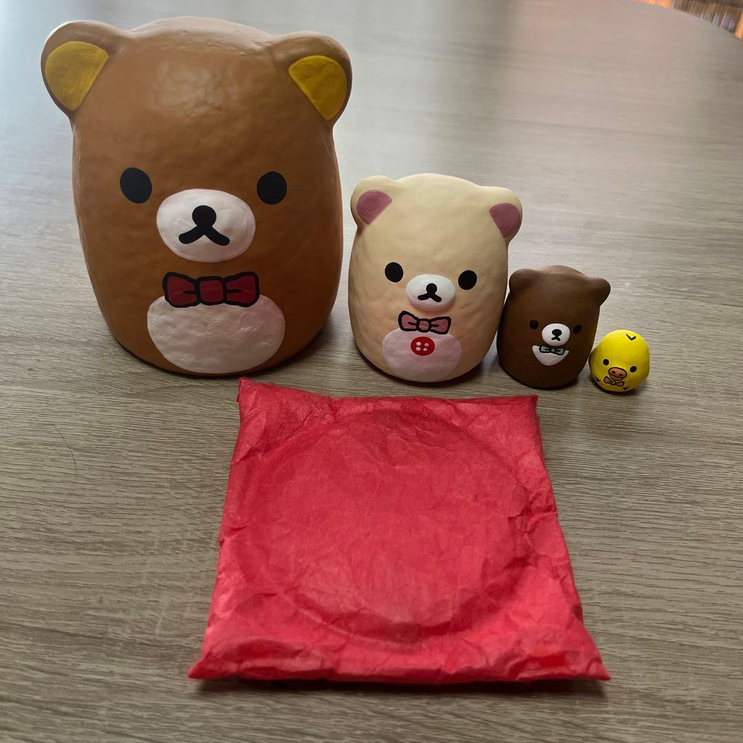 2023年リラックマ成くま式 クラウドファンディング返礼品『はりこーシカ』激レア