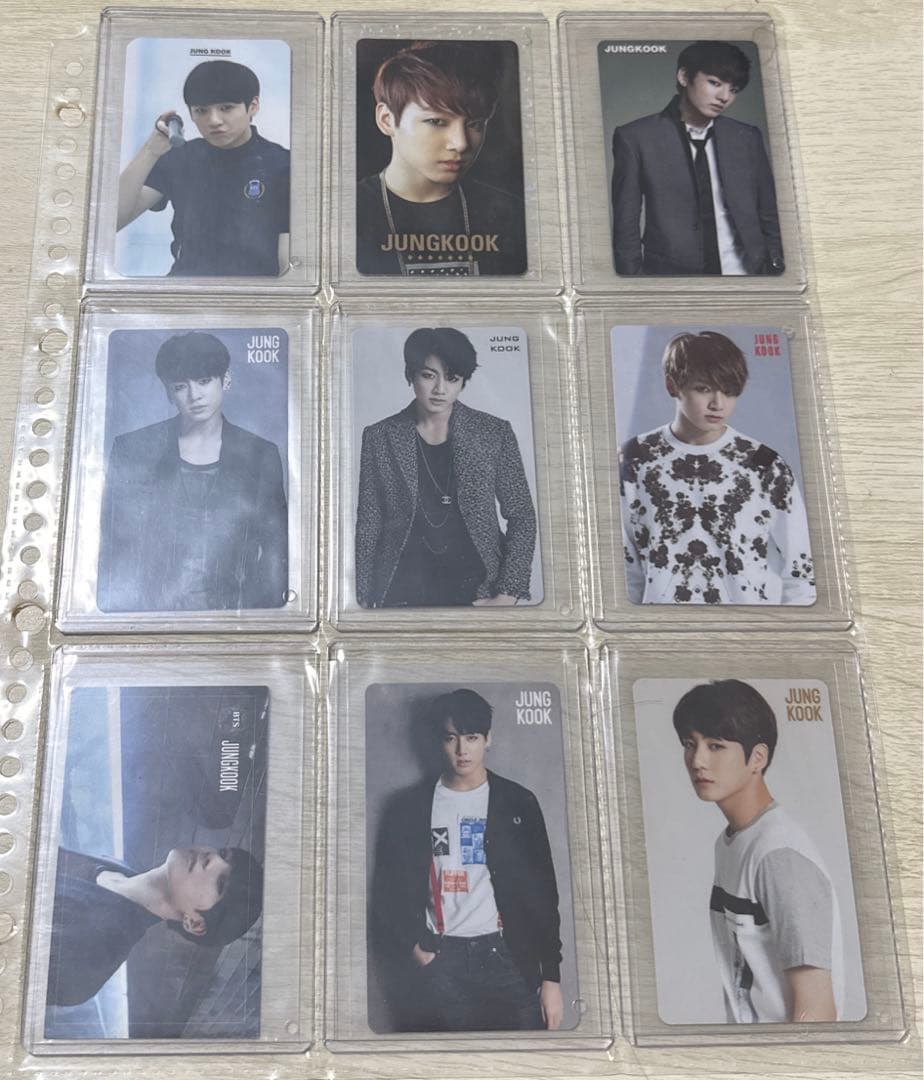 最終値下げ BTS【公式】JUNG KOOK グク 初回 限定トレカ まとめ売り