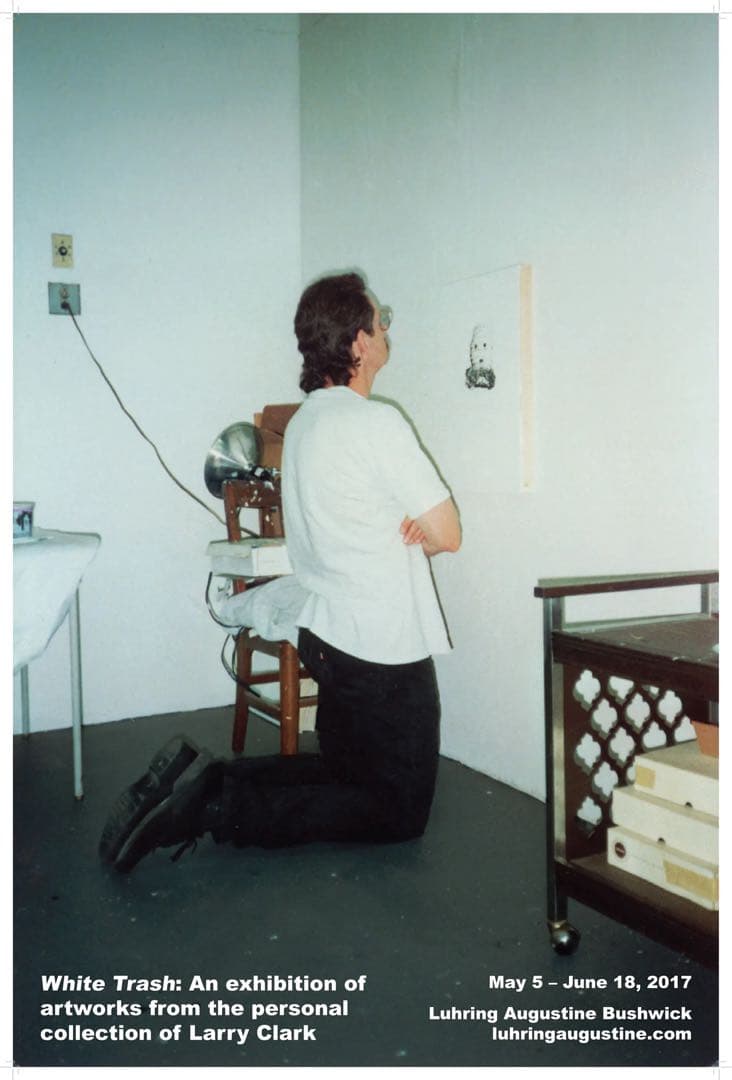 Larry Clark ラリー・クラーク 2017年展覧会 希少ポスター