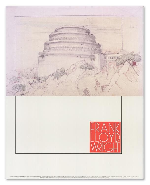 Automobile And/フランク ロイド ライト/ポスター
