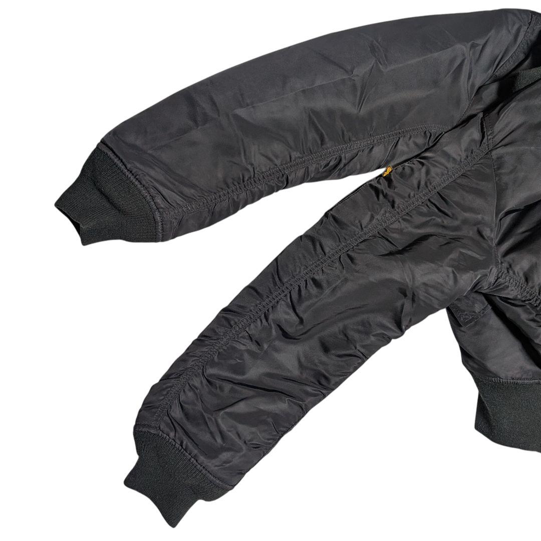 た様　ALPHA MA-1 短丈 中綿 フライトジャケット ボンバージャケット