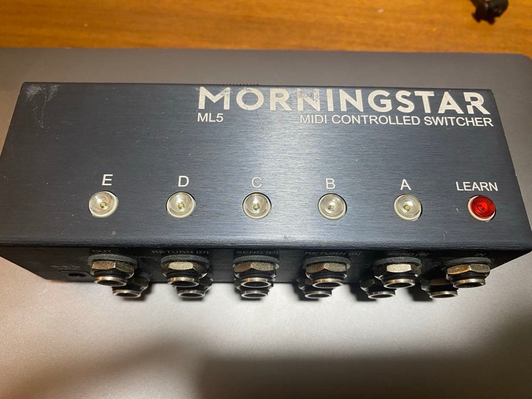 Morningstar ML5 MIDI スイッチャー