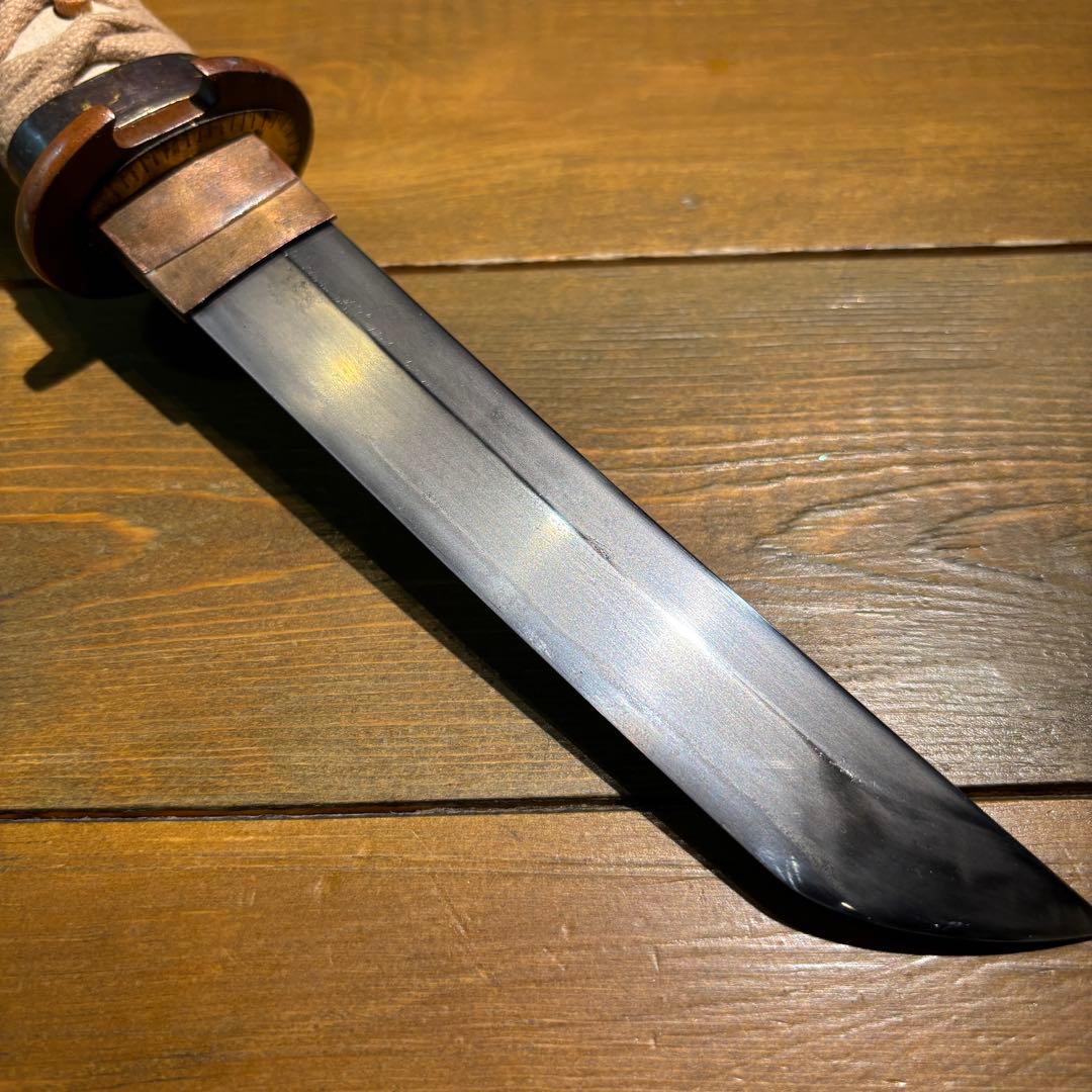 日本刀残欠クラフトナイフNo.78 播磨大掾藤原重高 拵え