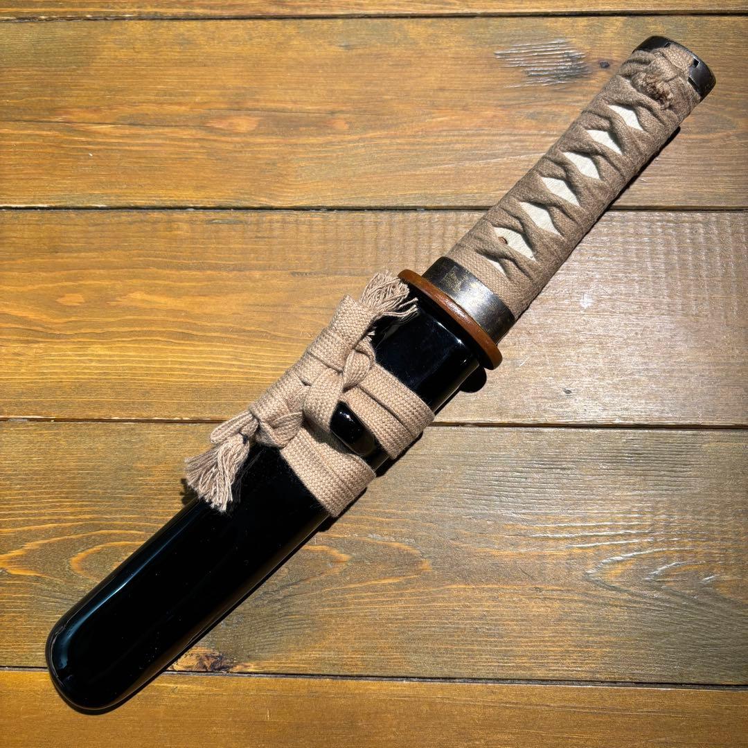 日本刀残欠クラフトナイフNo.78 播磨大掾藤原重高 拵え