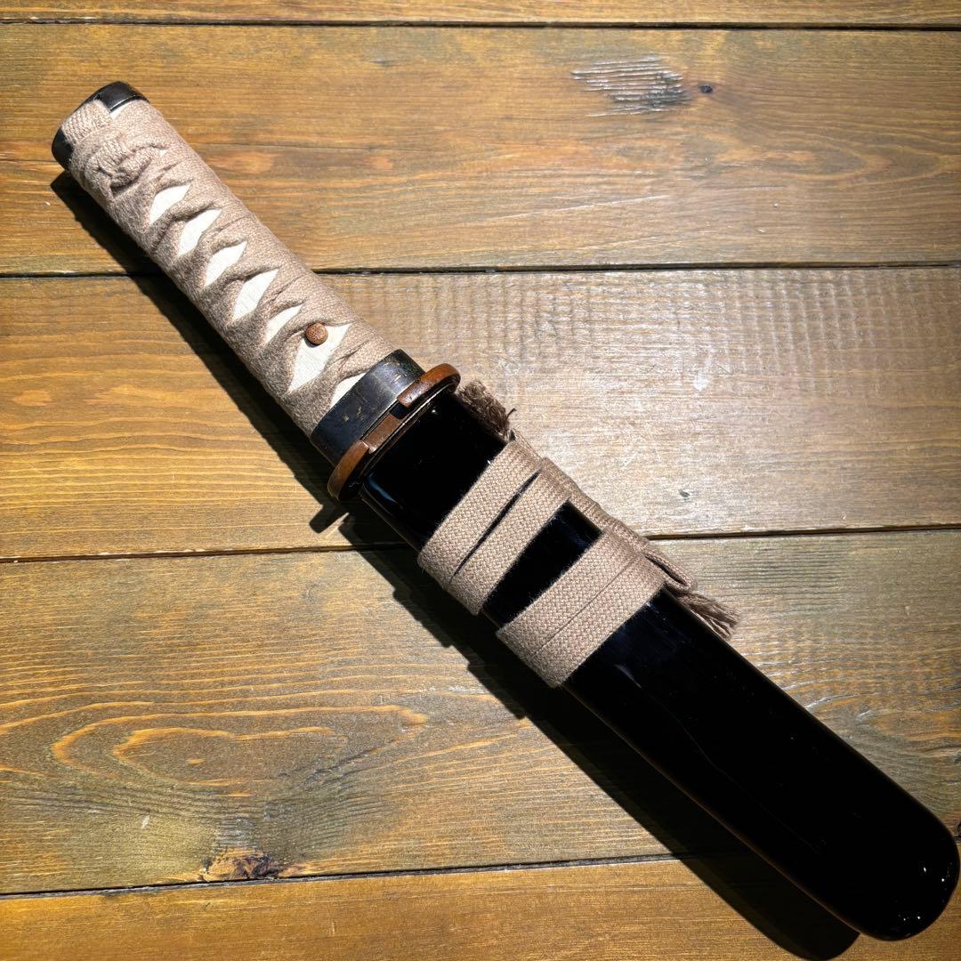 日本刀残欠クラフトナイフNo.78 播磨大掾藤原重高 拵え