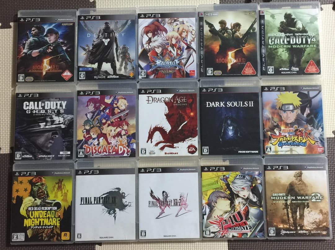 PS3本体 ソフト15本セット