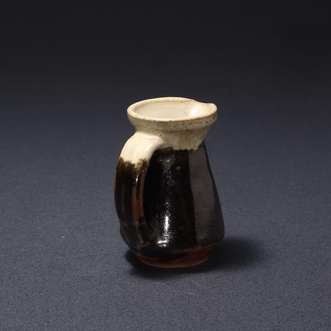 浜田庄司　掛分ミルクピッチャー　人間国宝　R1610K3