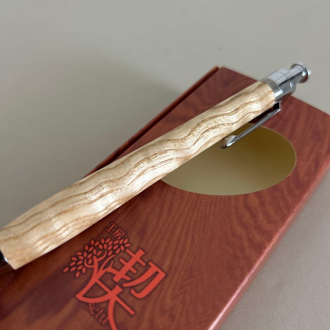 タモ 杢　工房楔　ペンシル楔　 新品未使用　Ash figured
