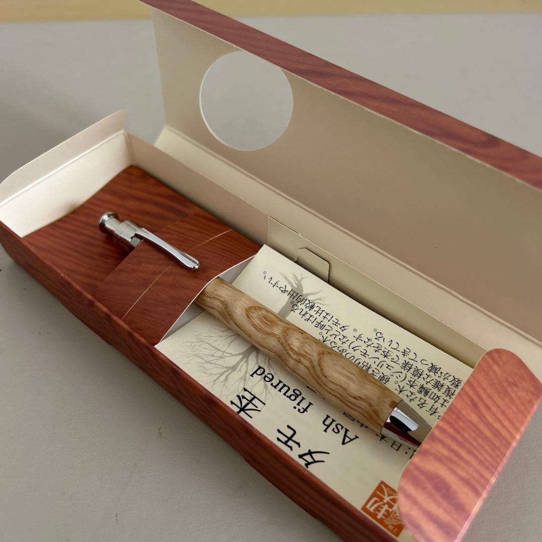 タモ 杢　工房楔　ペンシル楔　 新品未使用　Ash figured
