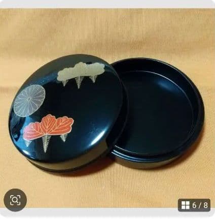 香合　木製　漆塗り　漆器　沈金•蒔絵　3個まとめ売り　単品売りも可