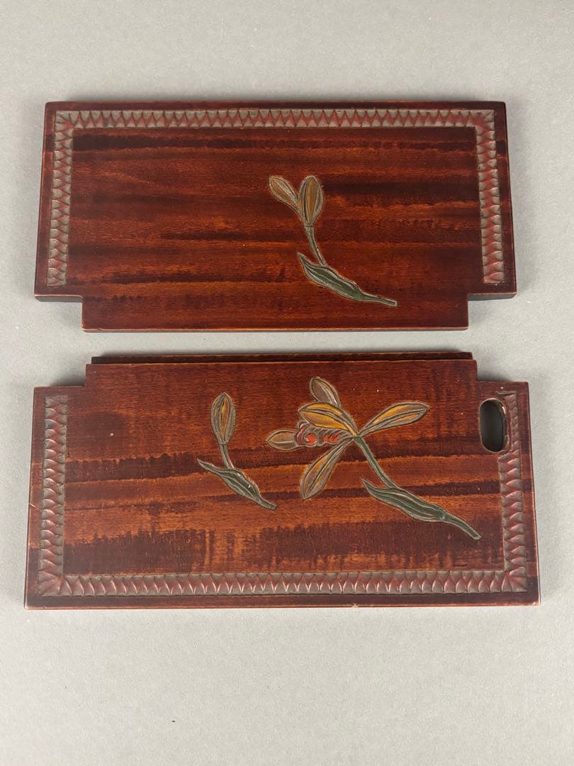 茶道具　讃岐　椿水仙圖　炭斗　在名