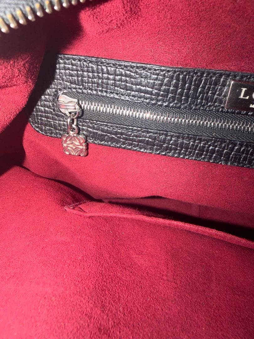 ロエベ レザーショルダー バッグ