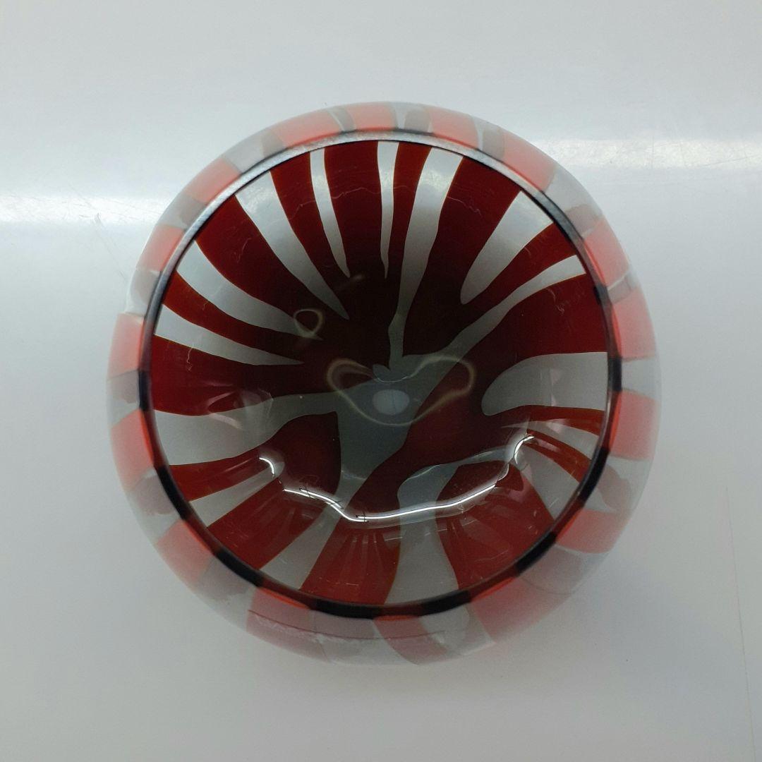 MURANO NASON MORETTI レッド ライン グラス