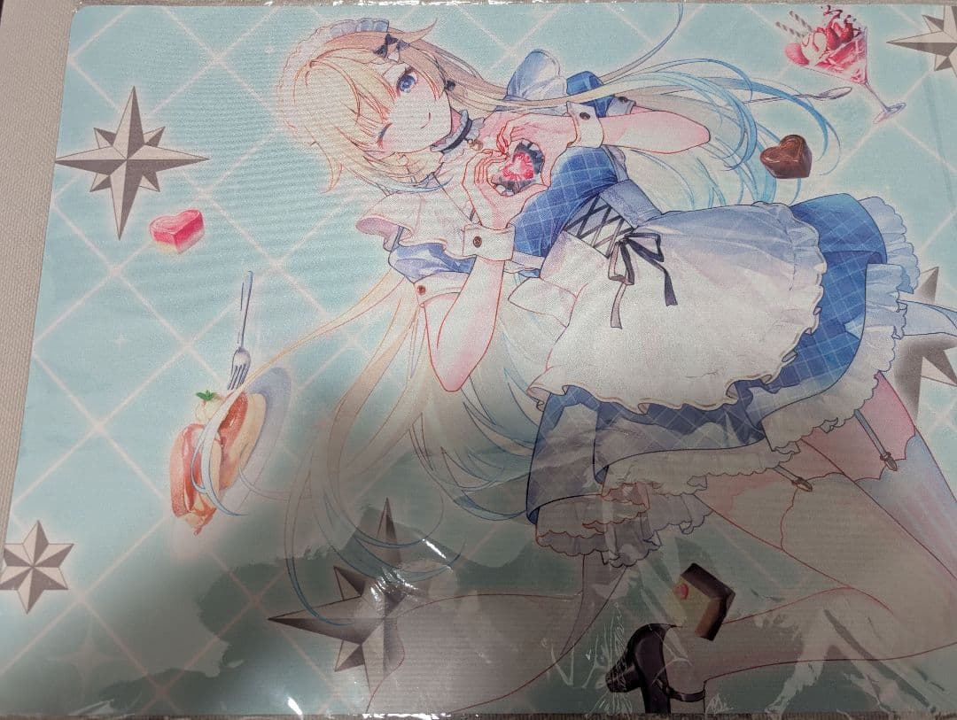 藍沢エマ プレイマット　コミケ　遠坂あさぎ