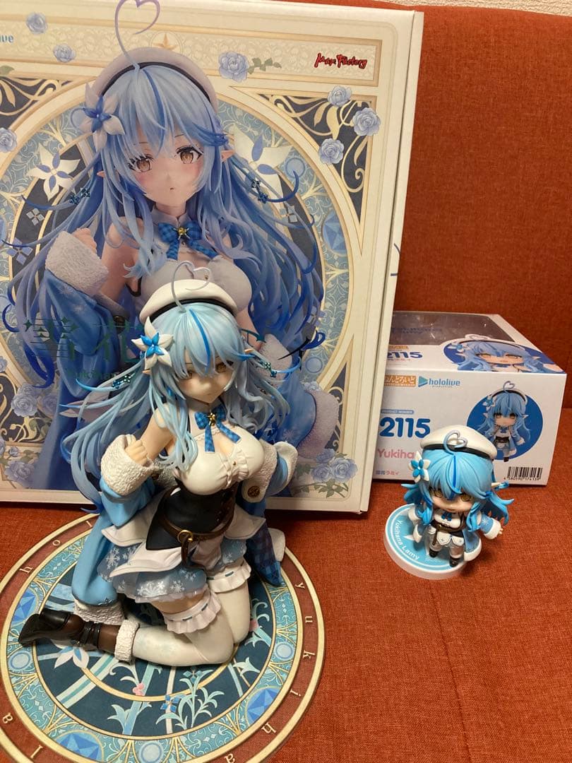 中古フィギュア　雪花ラミィ　1/6スケールフィギュア&ねんどろいど　2点セット