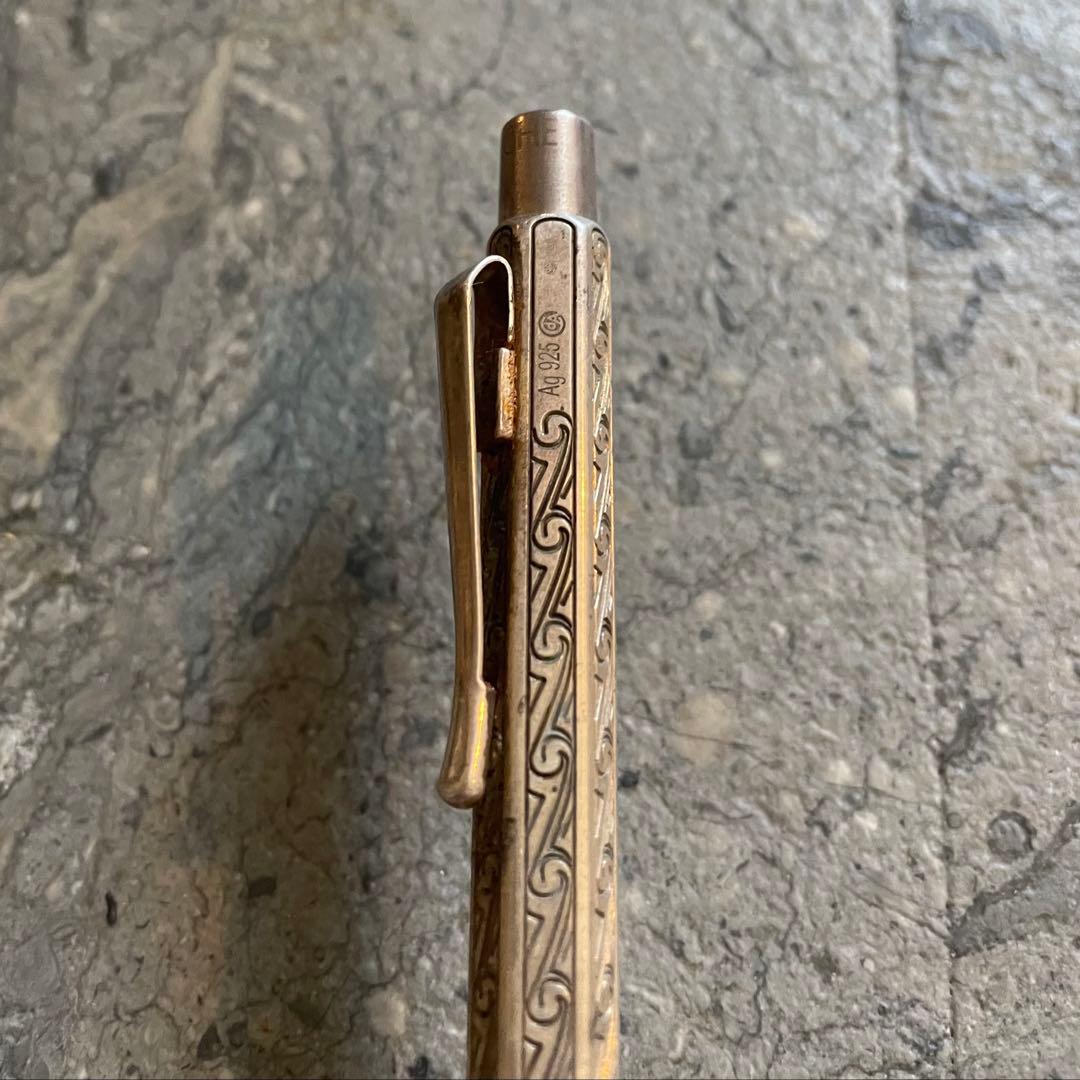 カランダッシュ エクリドール アンモナイト ボールペン スターリングシルバー