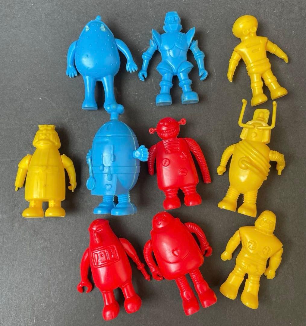 旧バンダイ　ロボコン　ミニ　プラモデル　10体　箱付き