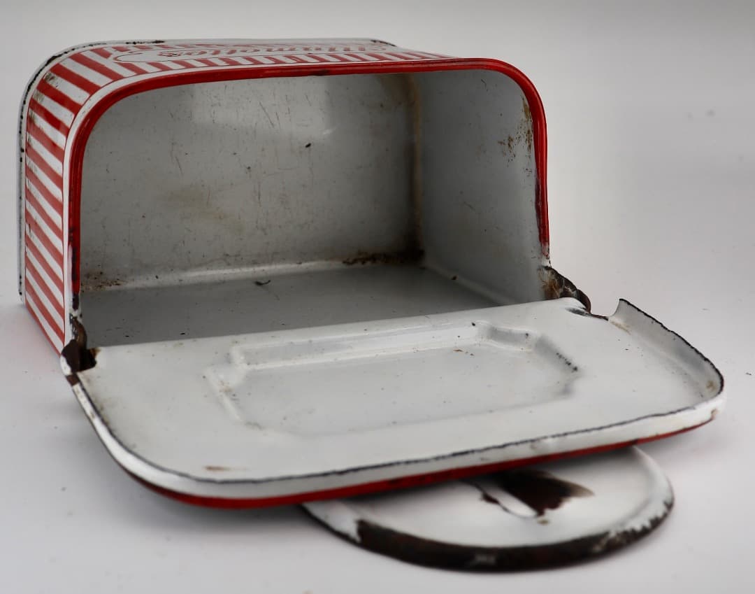 アンティーク・アルメット缶（マッチ入れ） フランスBB社製