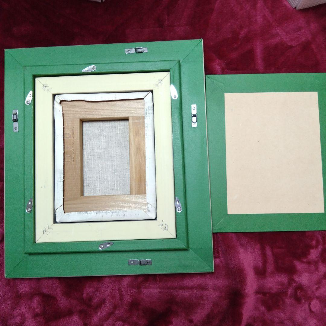 絵画　油絵　花　額縁　クラッシック　アンティーク