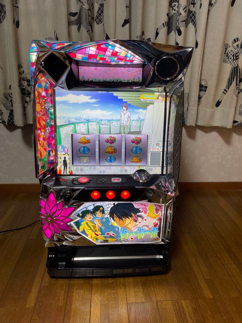 パチスロ実機　初代偽物語(不要機)