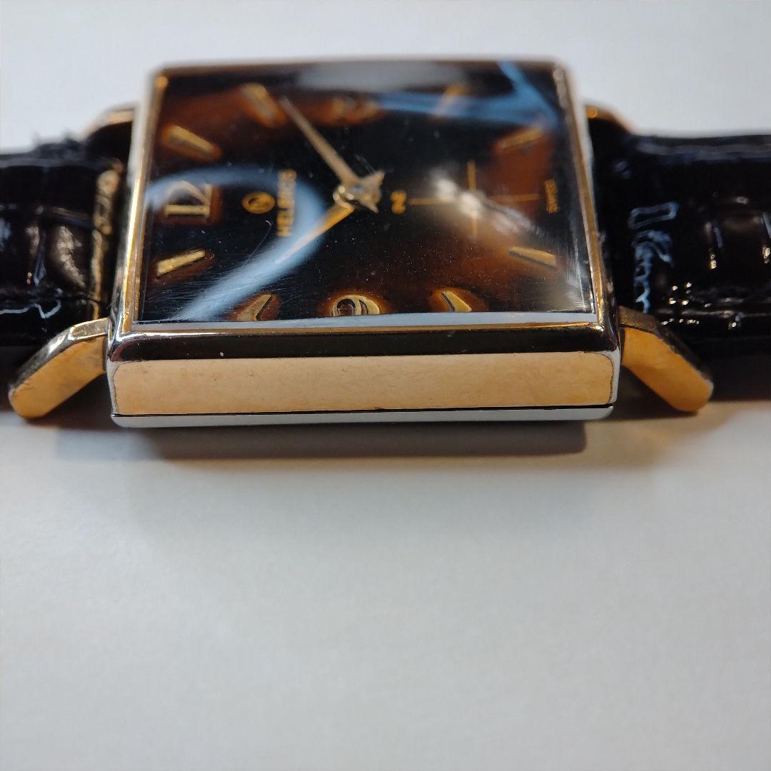 【1950s】 HELBROS スモセコ OH済 ヴィンテージ腕時計【訳あり品】