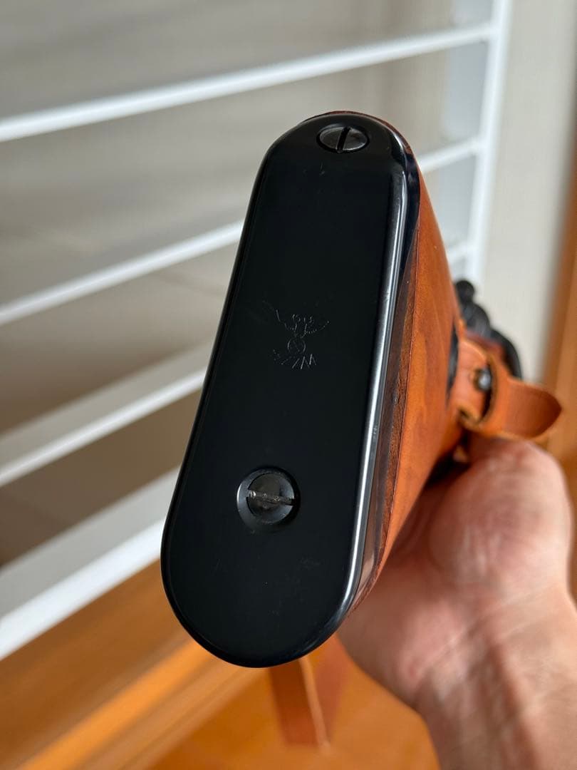 タナカ kar98k mod.98 リアルウッド 革製スリング付き エアガン