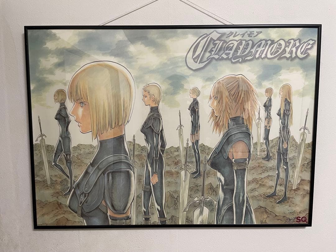 クレイモア ポスター　CLAYMORE 八木教広　SQ 抽選100枚限定　B2