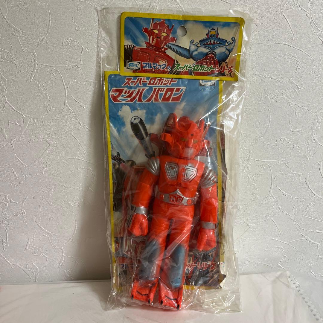 ⚠️貴重・激レア　スーパーロボット　マッハバロン　ブルマァク　当時物　昭和レトロ