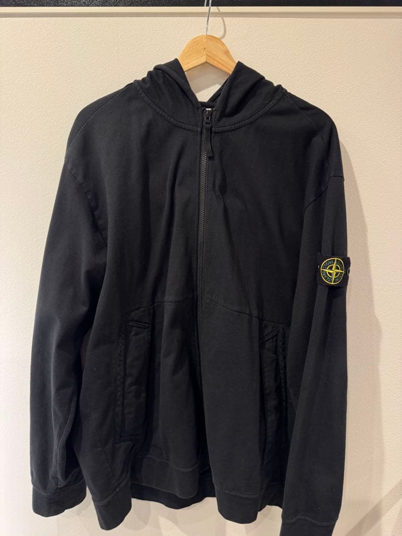 Stone  ブラック パーカー XL