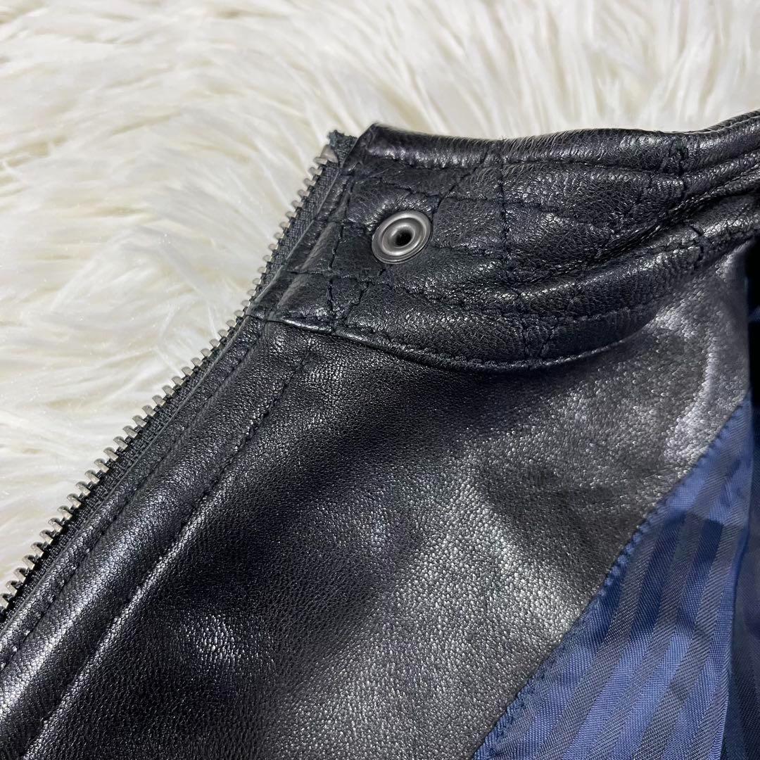 美品✨RATTLE TRAP シングルライダースジャケット　山羊革　Mサイズ