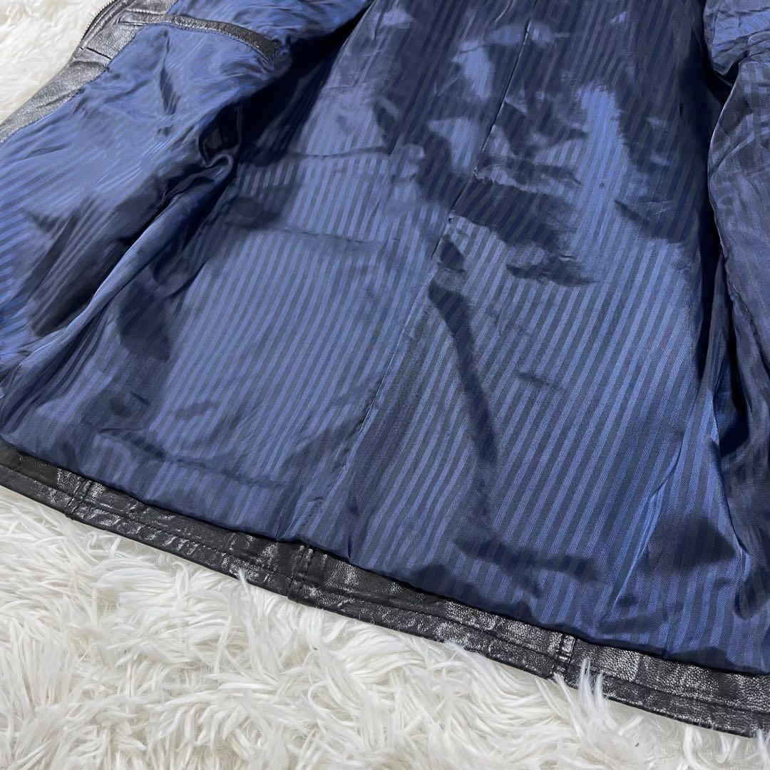 美品✨RATTLE TRAP シングルライダースジャケット　山羊革　Mサイズ