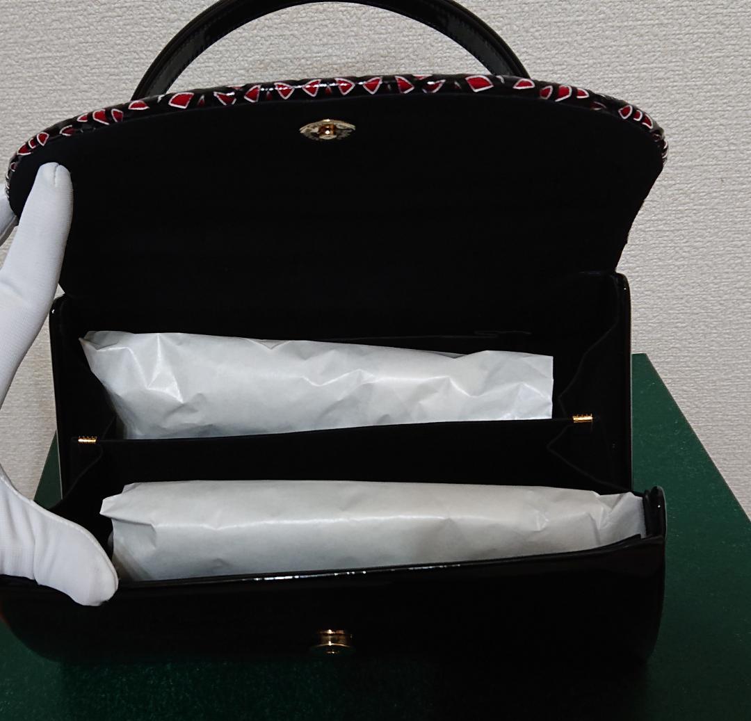 fussa バッグ 草履 クリスタルパンチング ふりふ