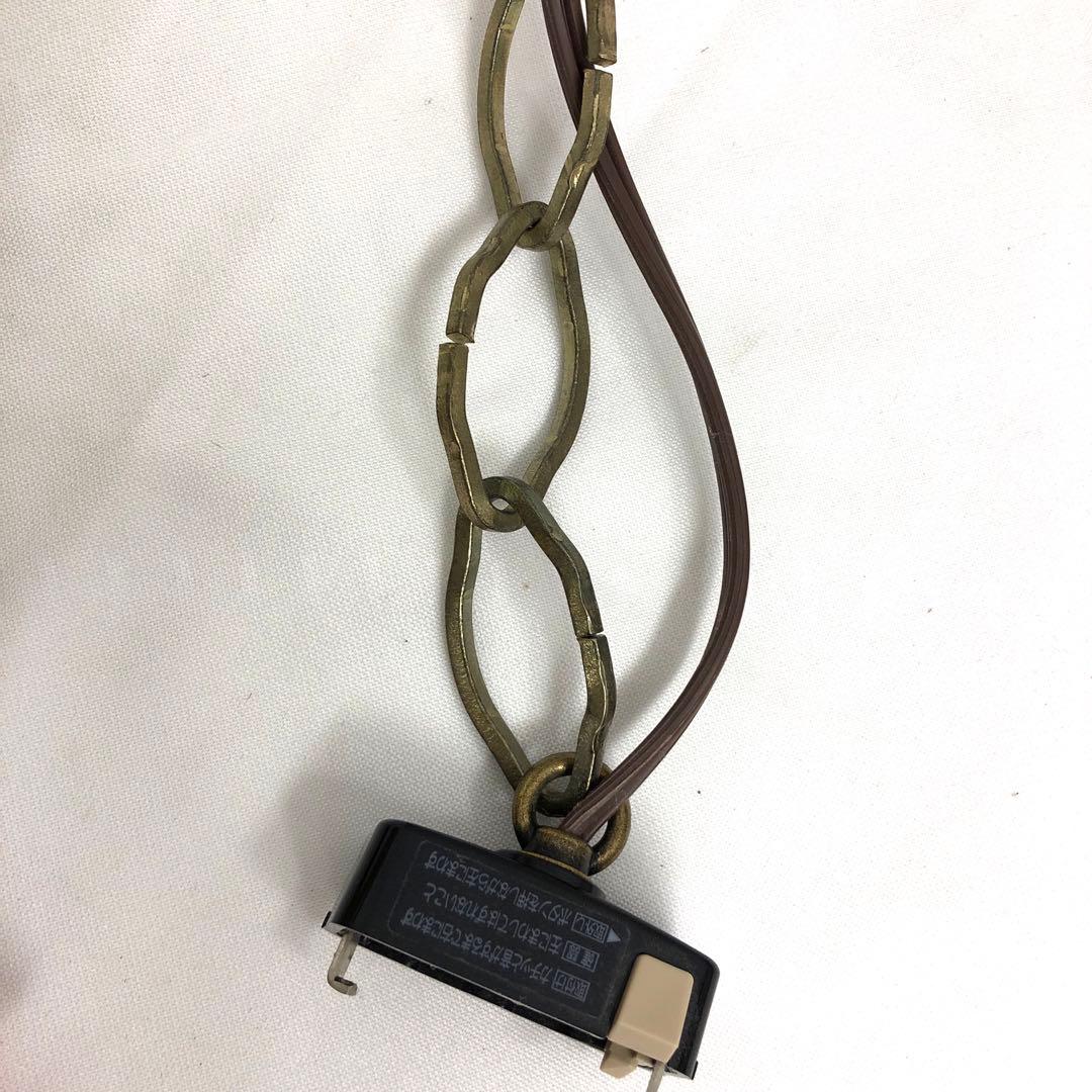 真鍮製　シャンデリア　4灯　アンティーク天井照明